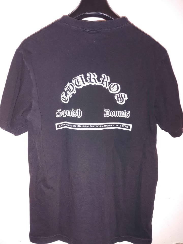 🧡MGG Black T-Shirt Medium La Cantina Churros - photo 4
