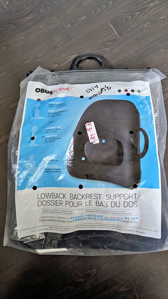 ObusForme Lowback Backrest