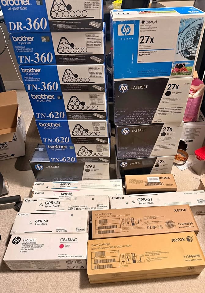 OEM Toner & Drum Bundle – HP / Brother / Canon / Xerox