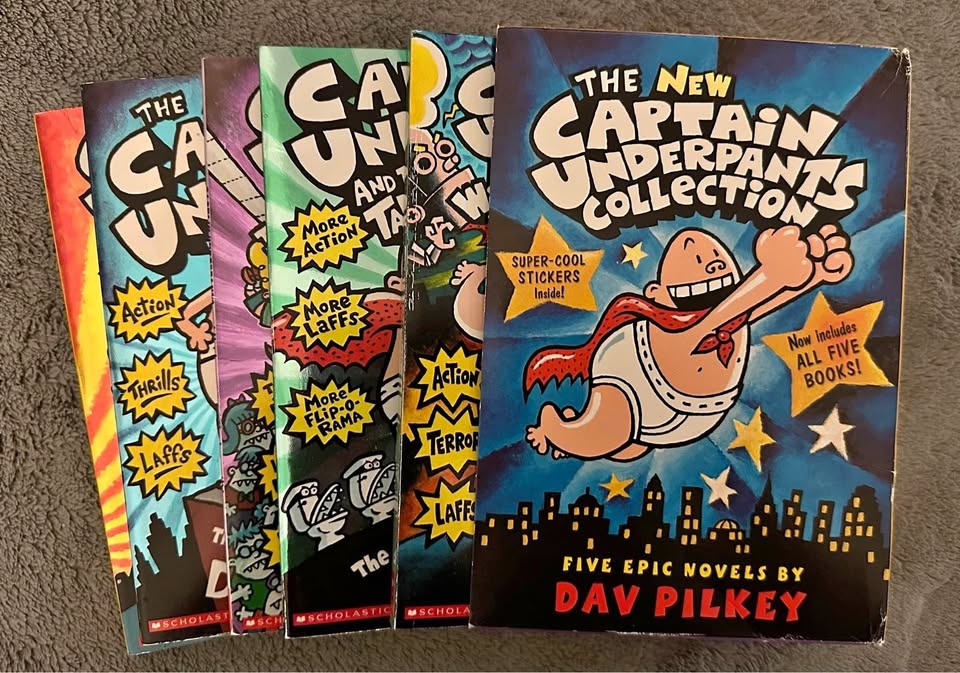 Captain Underpants Book Set
