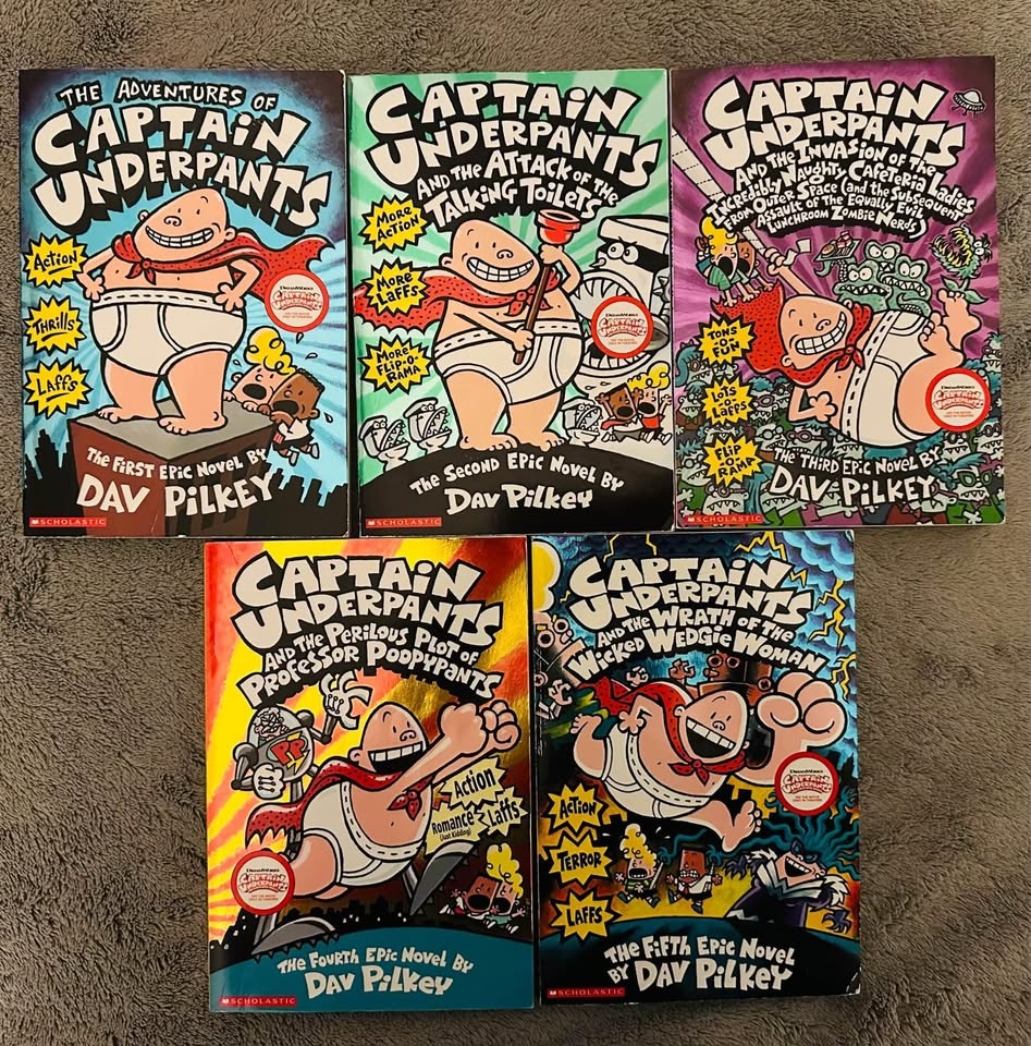 Captain Underpants Book Set - photo 2