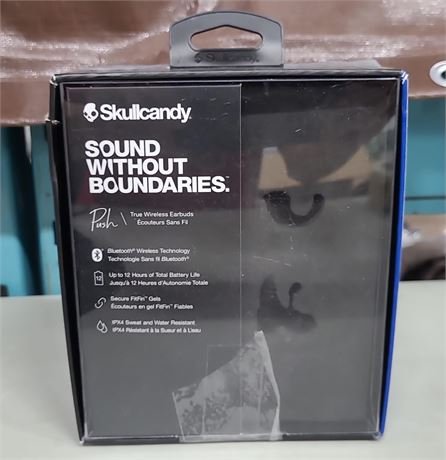 Skullcandy Push True Wireless Earbuds, Indigo - photo 4