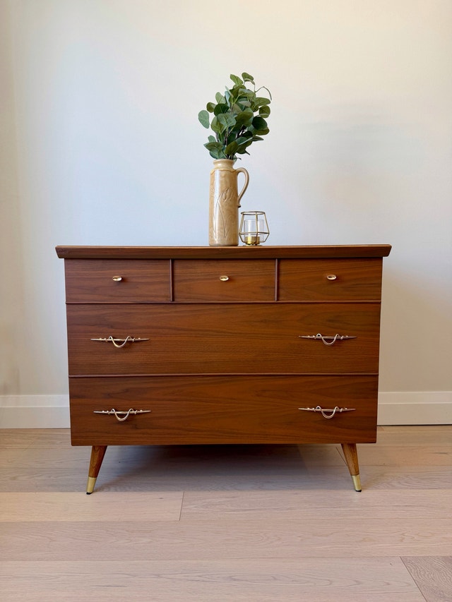 MCM Walnut Heirloom Chest by The Chelsey Chair Co.