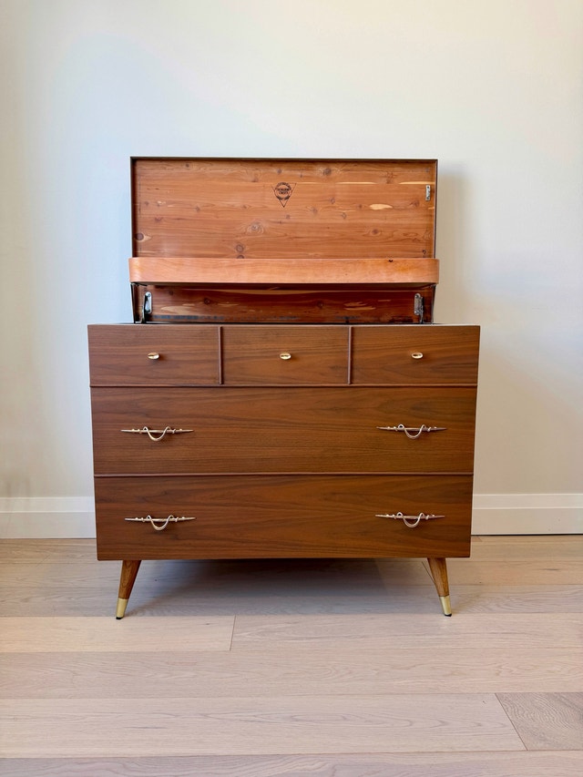 MCM Walnut Heirloom Chest by The Chelsey Chair Co. - photo 2