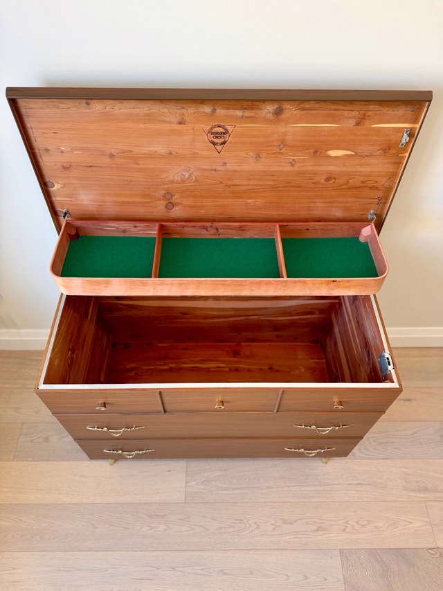 MCM Walnut Heirloom Chest by The Chelsey Chair Co. - photo 3