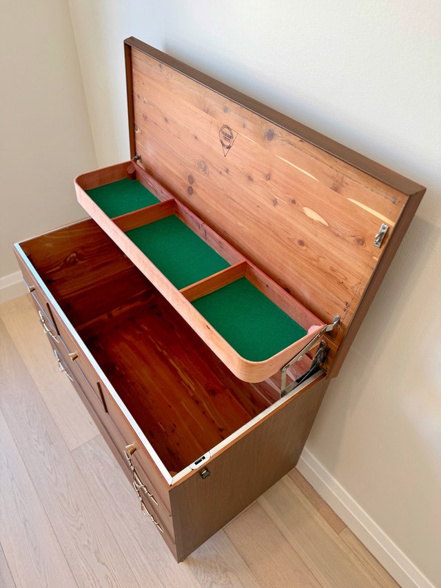 MCM Walnut Heirloom Chest by The Chelsey Chair Co. - photo 4