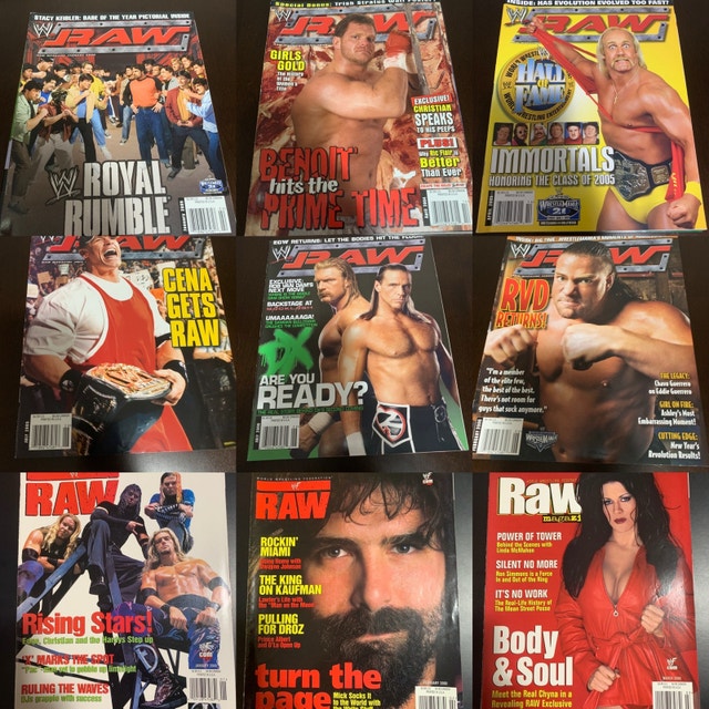 Lots of WWE magazines - photo 3