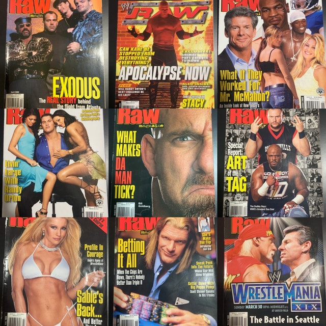 Lots of WWE magazines - photo 4