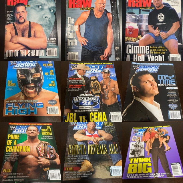 Lots of WWE magazines - photo 5