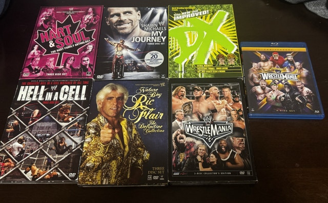 WWE DVD's