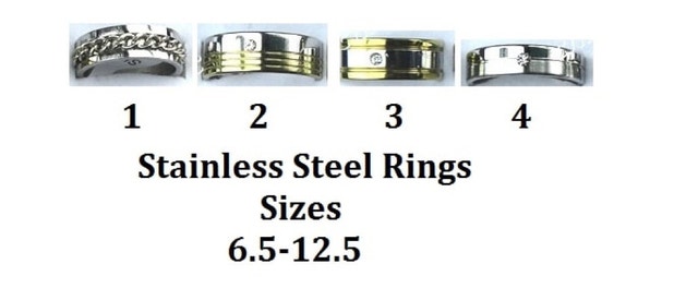 Stainless steel rings 2 for $10 - photo 3