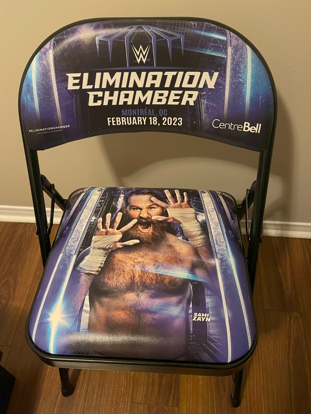 WWE PPV Chairs (SummerSlam, Elimination Chamber, Roadblock) - photo 2