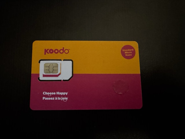 koodo SIM card