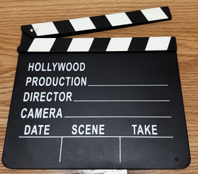 Director clapboard