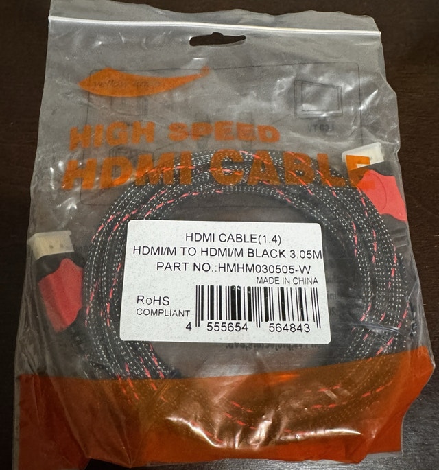 HDMI cable