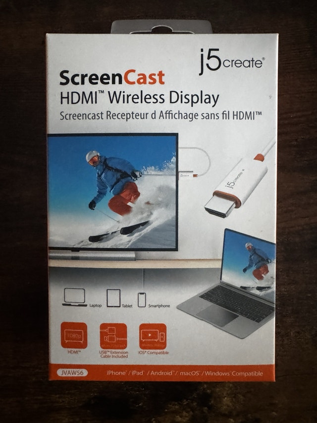 J5 HDMI wireless adapter