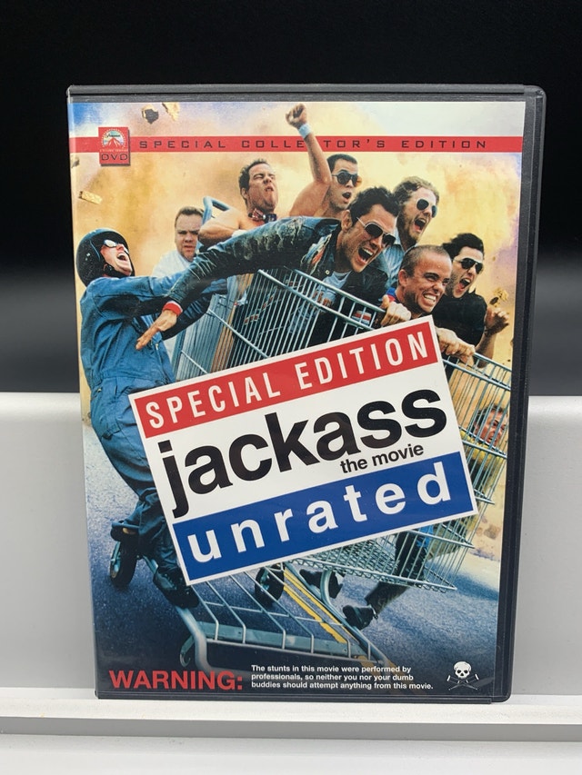 4 Jackass DVDs