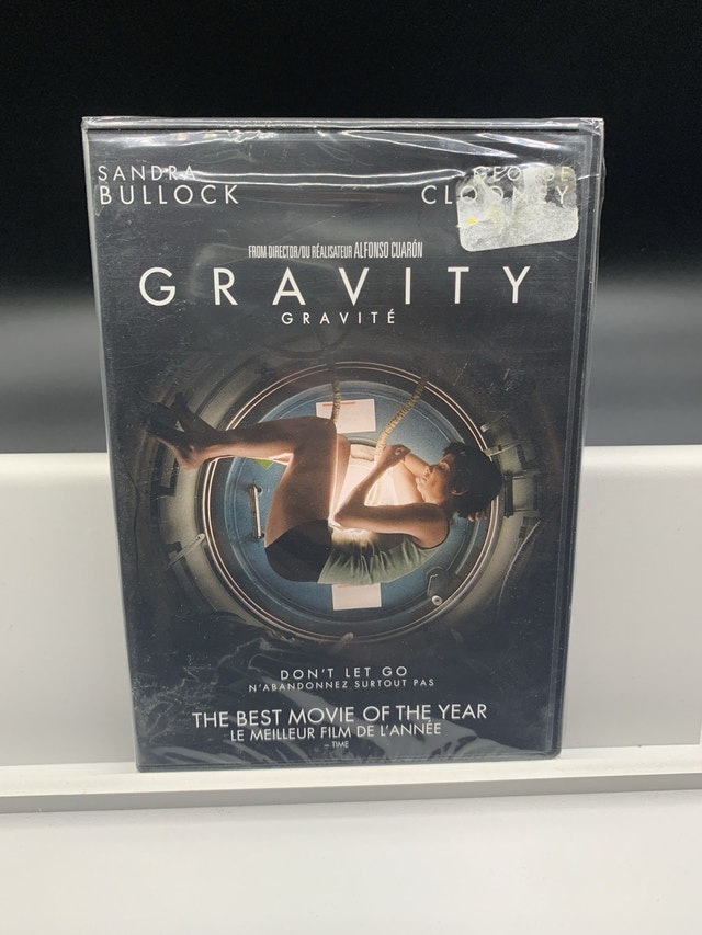 Gravity DVD new
