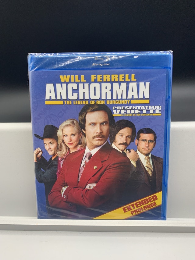 Anchorman blu ray NEW sealed