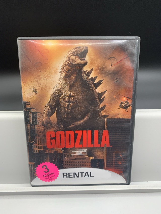 Godzilla 2014 DVD