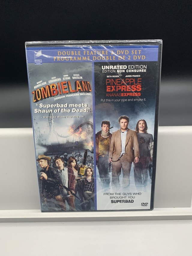 Zombieland / Pineapple Express combo DVD NEW sealed