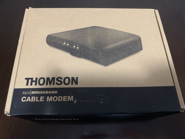 Thomson Cable Modem DCM476