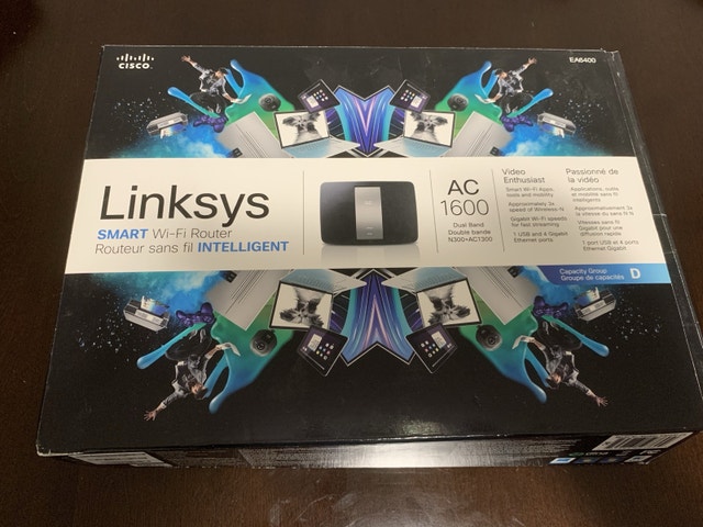 Linksys AC1600 Router EA6400