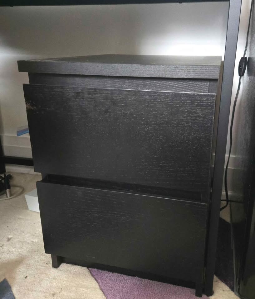 Small wood cabinets + wine rack - photo 2