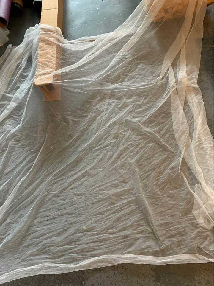 Set of various fabrics used for photo shoots - photo 2