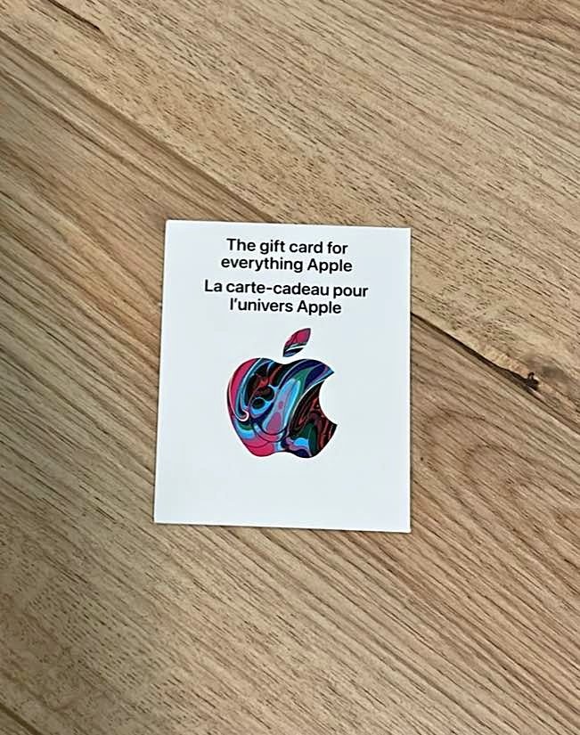 $100 Apple Gift Card
