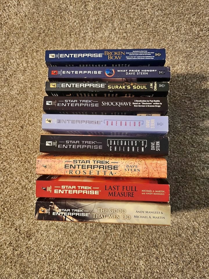 Star Trek Enterprise Books