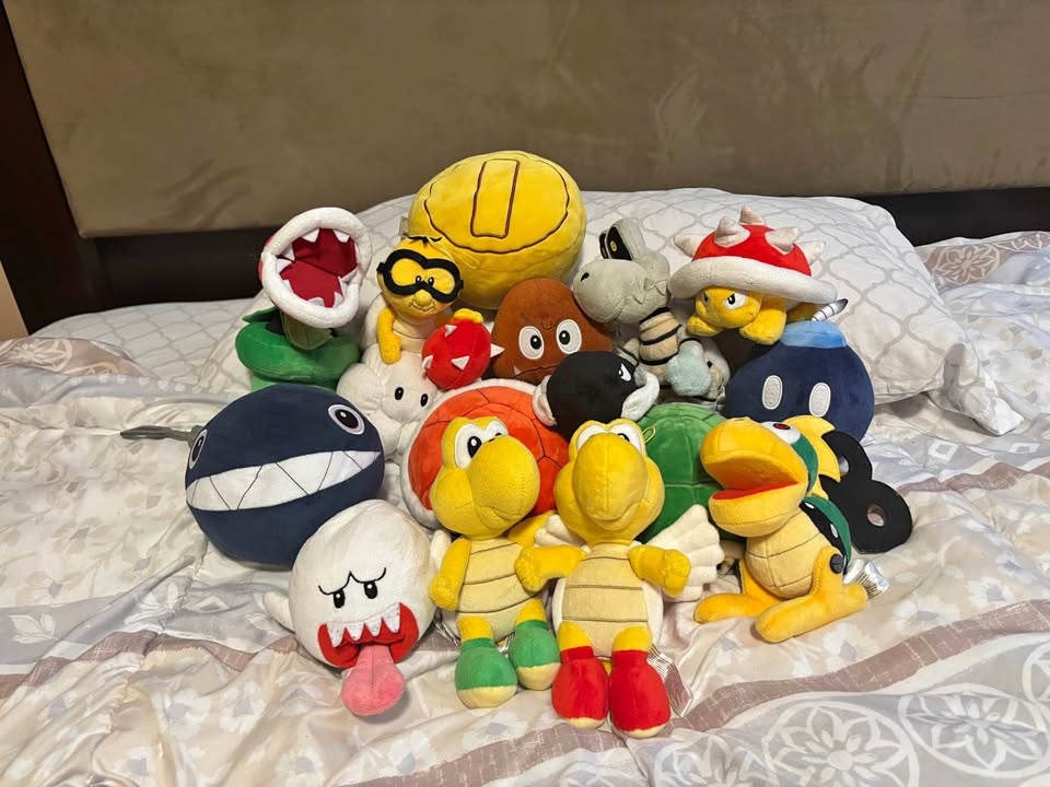 Super Mario Stuffed Animals *SEE DESCRIPTION*