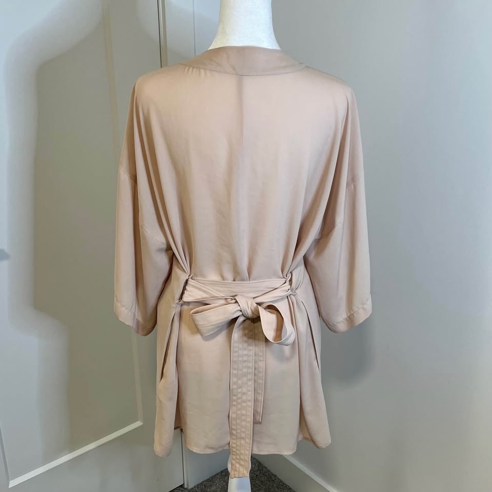 Wilfred Aritzia Beige Kimono Cardigan - Size XXS - photo 5