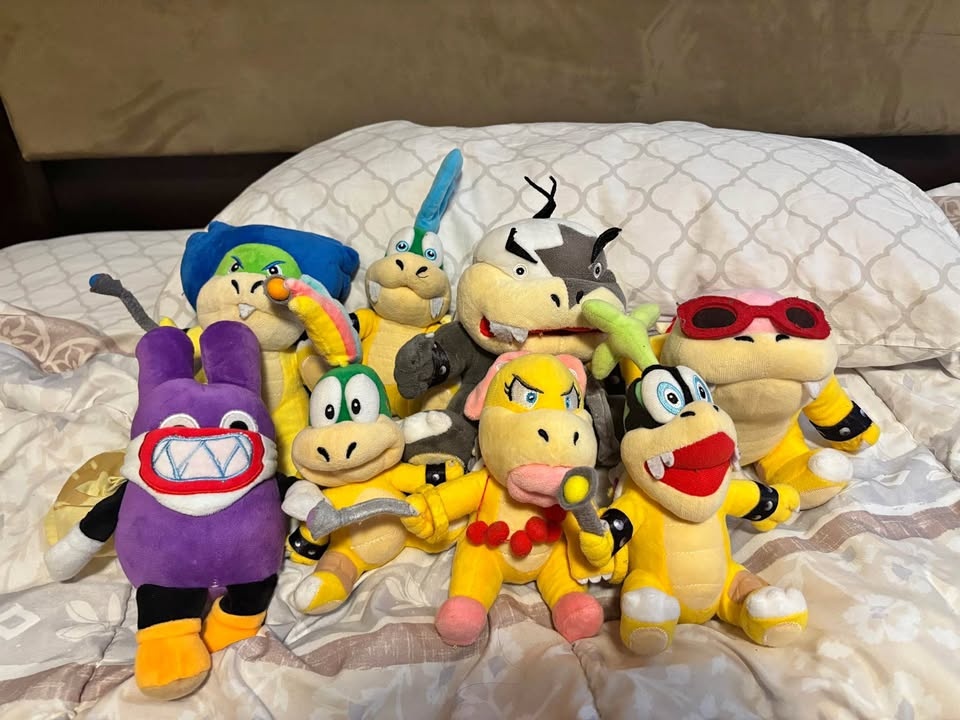 Super Mario Koopalings Stuffy