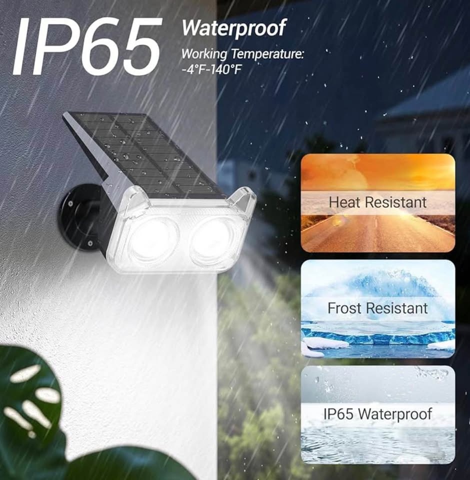 6-Pack Solar Outdoor Spotlights - photo 3