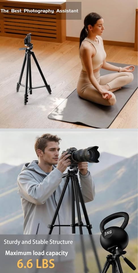 KINGJOY Camera Phone Tripod Selfie Stick Remote - photo 2