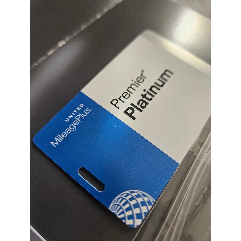 United Airlines Mileage Plus Premier Platinum Luggage Tags (Set - photo 4