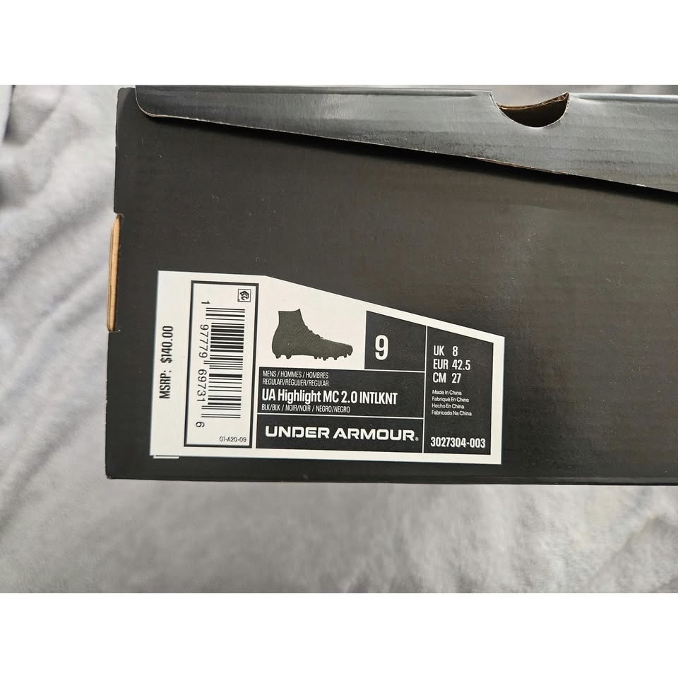 Under Armour UA Highlight 2 MC Knit Football Cleats Men's - photo 4
