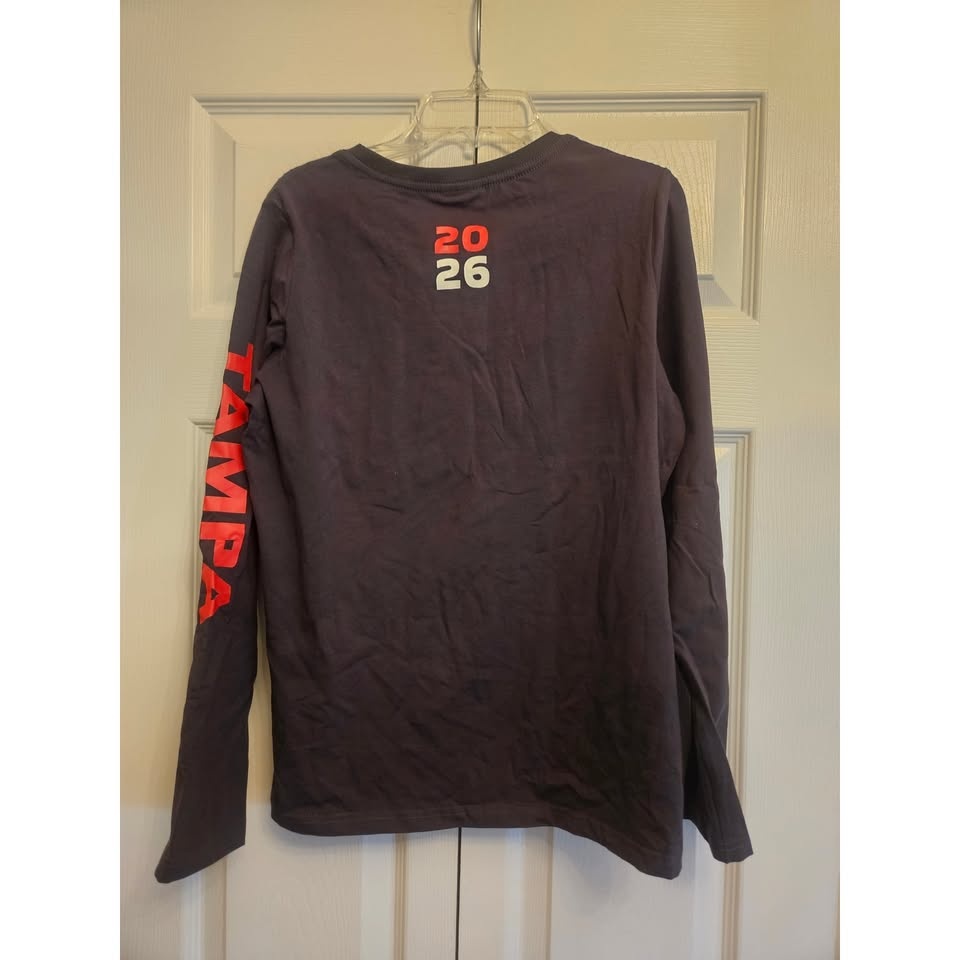 Infinite Flag Tampa Worlds 2025 Gray Long Sleeve Youth XL NWT - photo 4