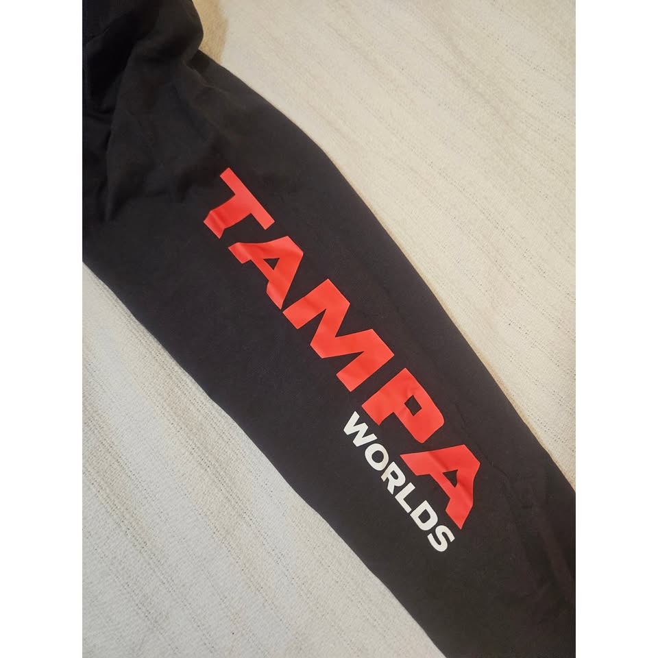Infinite Flag Tampa Worlds 2025 Gray Long Sleeve Youth XL NWT - photo 5