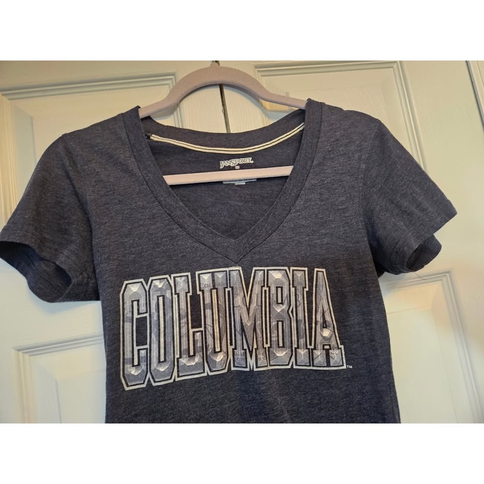 Jansport Columbia University V-Neck T-Shirt - Women's Medium - photo 2