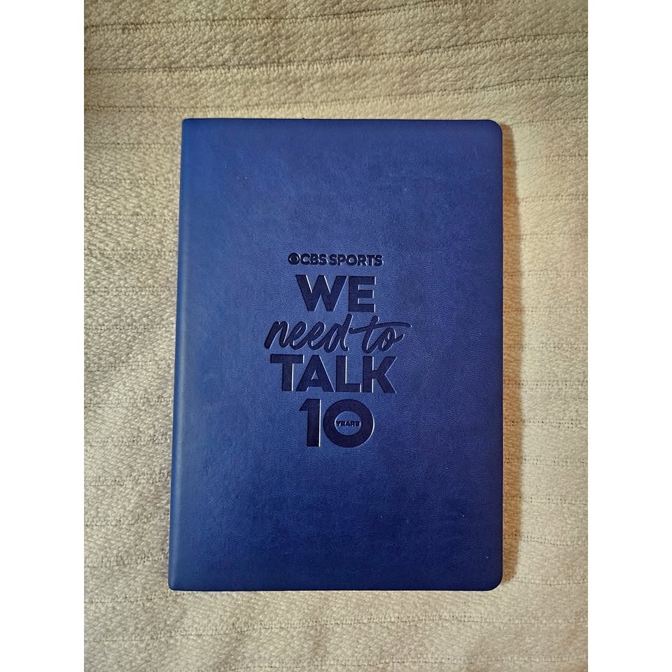 Spector & Co CBS Sports Donald Journal NWOT