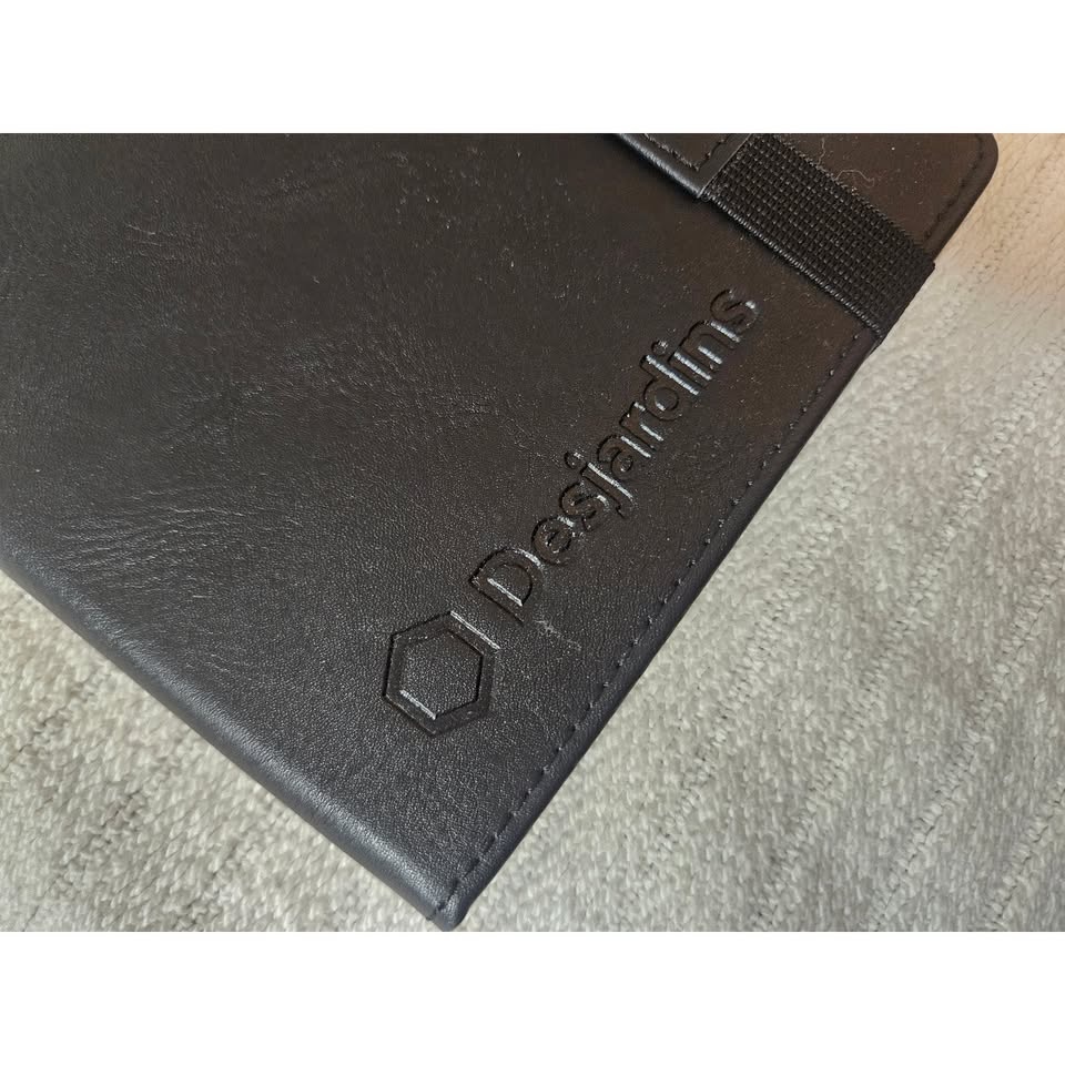 Spector & Co Desjardins Black Preston Journal & Pen NWOT - photo 2