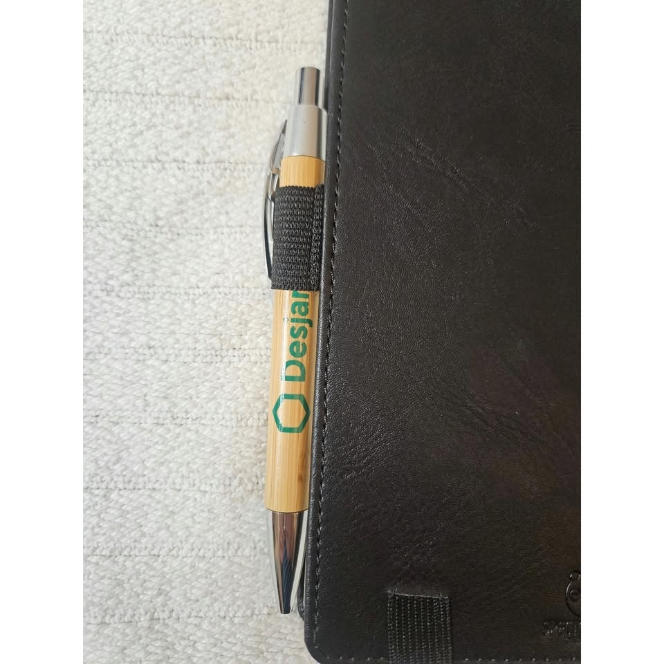 Spector & Co Desjardins Black Preston Journal & Pen NWOT - photo 3