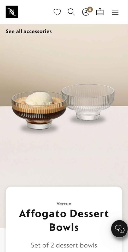 NEW, GIFTABLE: Nespresso Dessert Bowls (4) - photo 5