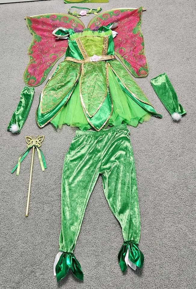 Tickerbell/Princess Costume (size 7-8)