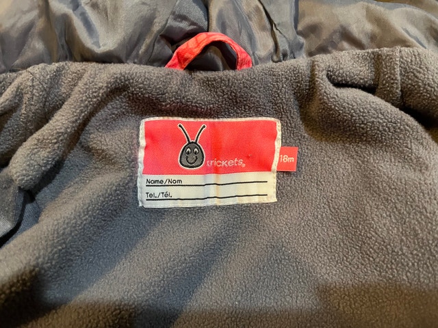 Girls Size 18 Month Crickets Spring Coat - photo 2