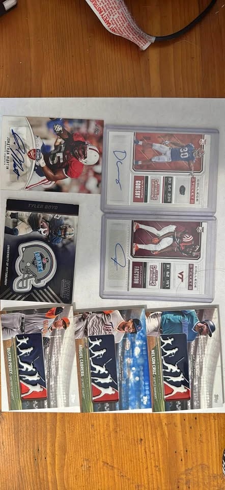 Random sports cards
