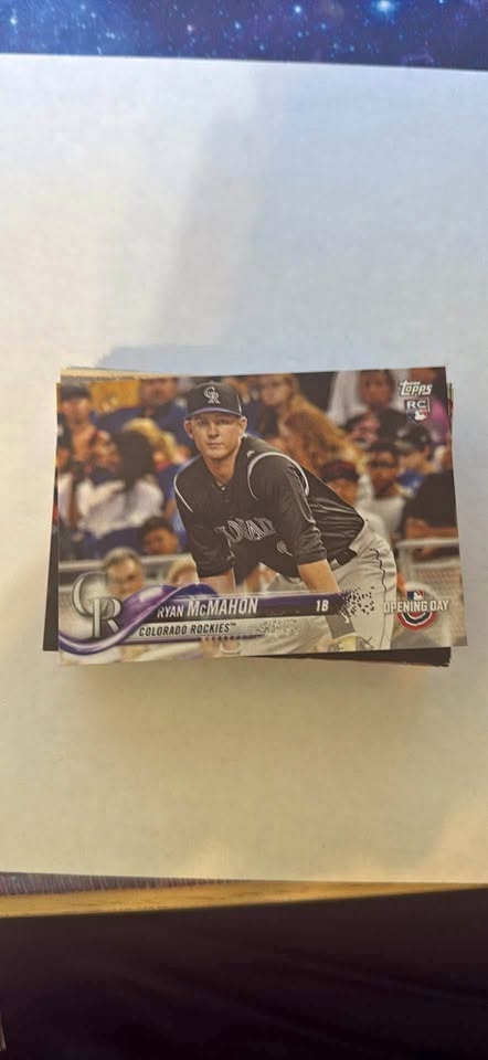 Stack of 2018 Topps Rookie Cards