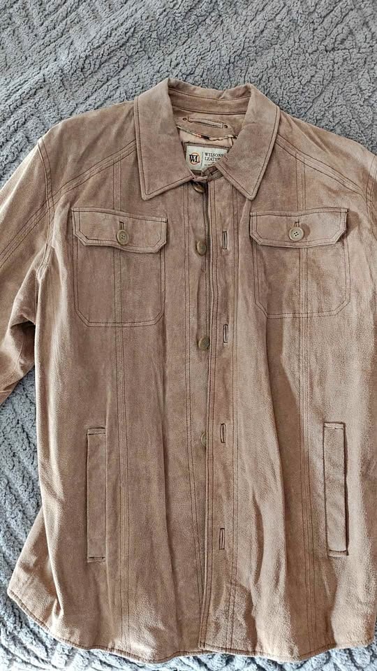 Wilson's Leather Suede Jacket - Size L